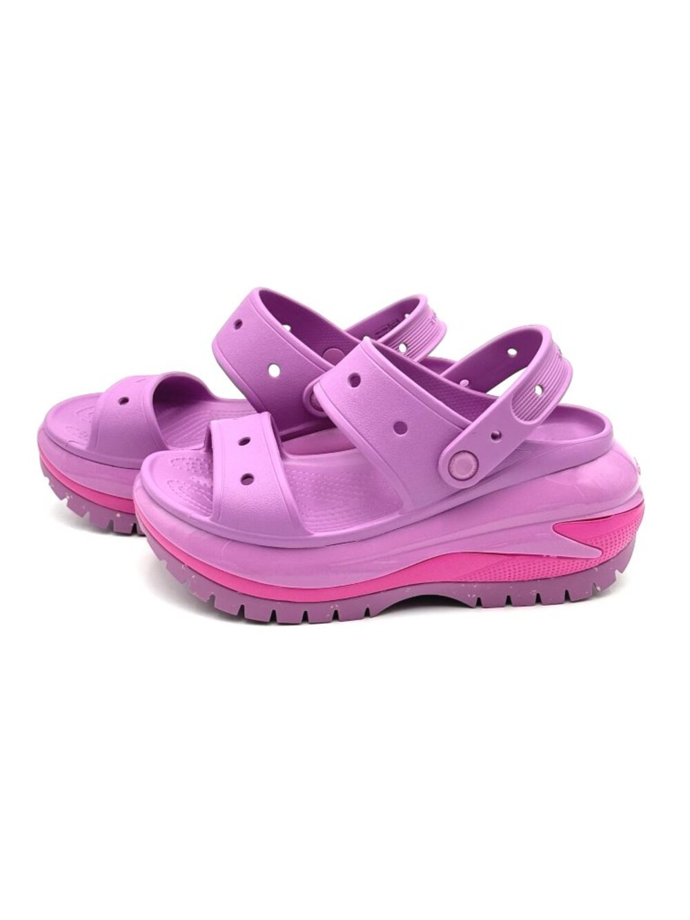 Crocs Classic Mega Crush Sandal Juice High Women's Size 9 Bubble Gum NWT